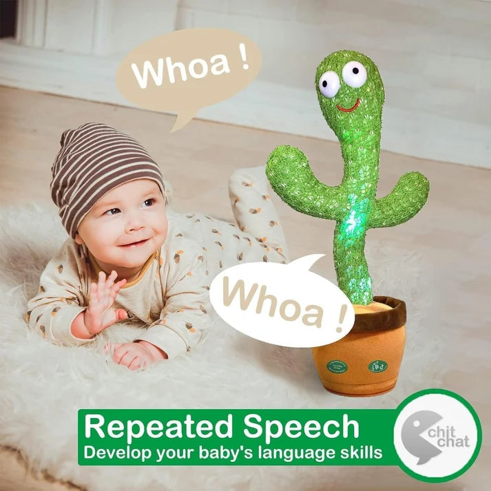 Talking & Dancing Cactus This Toy Talks